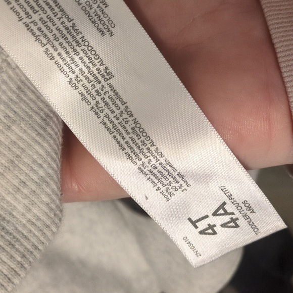 OshKosh B'Gosh Zipped Sweatshirt Jacket Size 4T - Picture 4 of 5